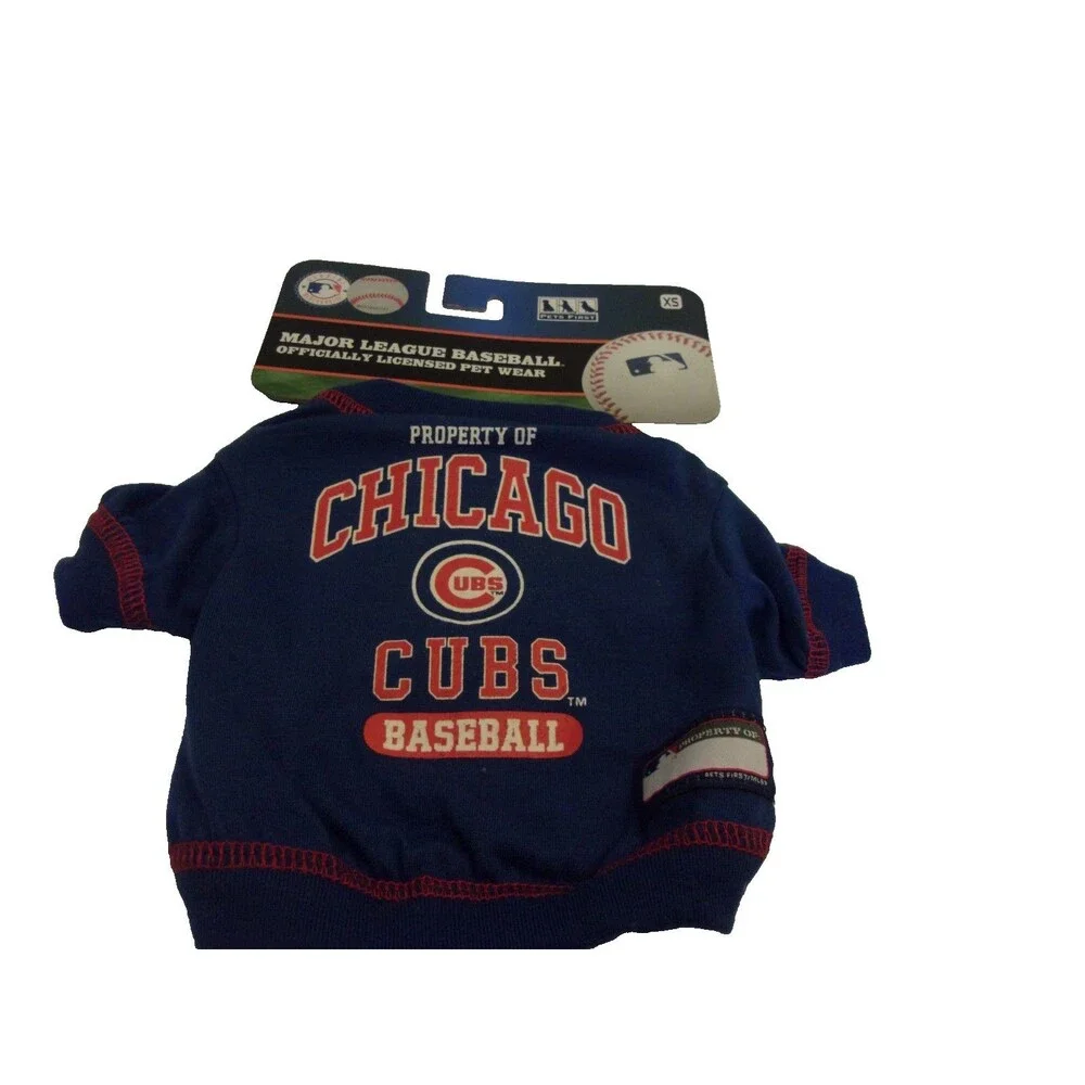 Chicago Cubs Dog T-Shirt Size XS 6